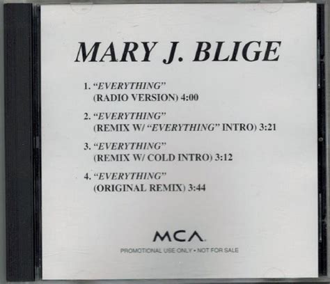 Mary J. Blige - Everything (1997, CD) | Discogs