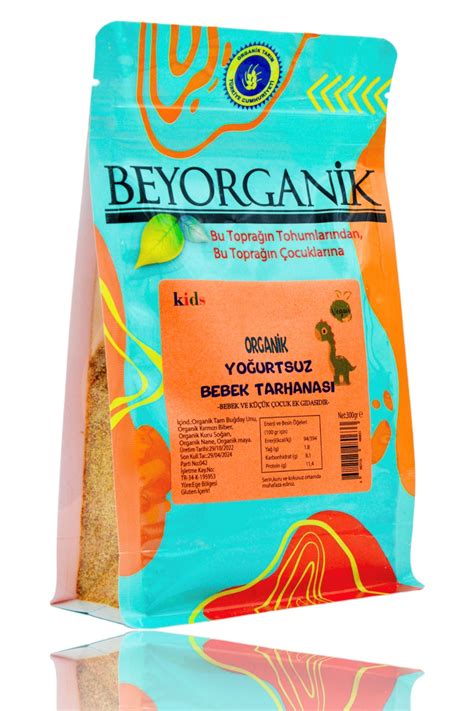 Beyorganik Vegan Yoğurtsuz Bebek Tarhanası 300 gr annenindukkani