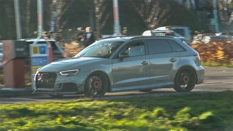 Loudest Hp Audi Rs V Ever With Milltek Exhaust Pops And Bangs