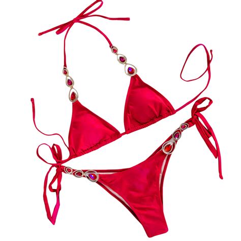 ANINEO Women Sexy Bikini Strappy Swimsuit Beach Vacation Swimwear Comfort Hawaii Summer Tropical