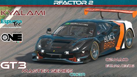 Temporada Gt Master Series Okbr Etapa Minutos Em