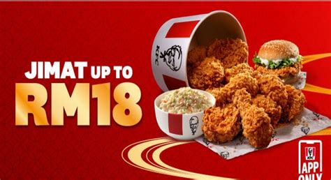 KFC Offers RM18 Off Exclusive to KFC App Users in February 2024