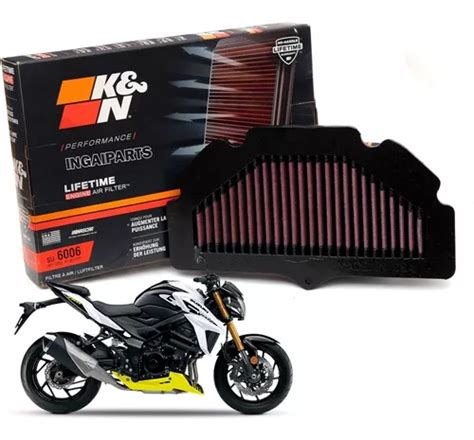 Filtro De Ar K N Esportivo Suzuki Gsx S Gsxs Naked Parcelamento Sem Juros