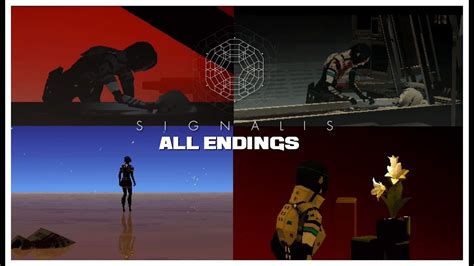 Signalis All 4 Endings True Ending🌼lily Ending Youtube