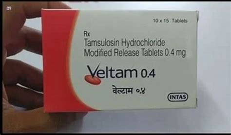 Veltam 04mgtamsulosin Hydrochloride At Rs 210stripe Indora