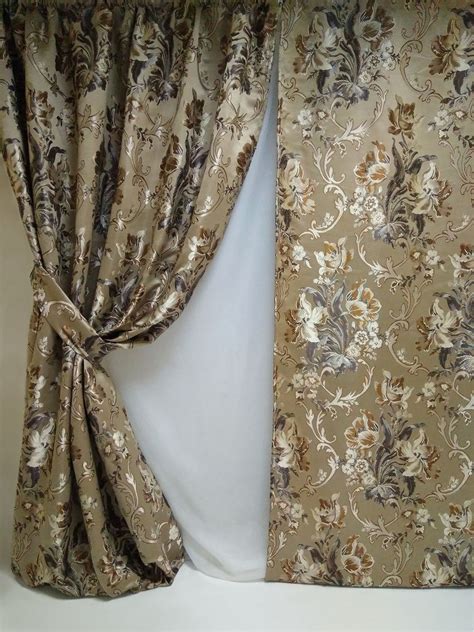 Гобеленовые шторы в интерьере (73 фото) » НА ДАЧЕ ФОТО