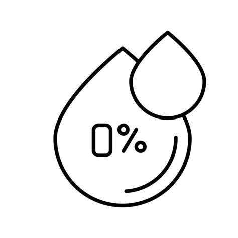 trans fat outline icon thin vector design good  website