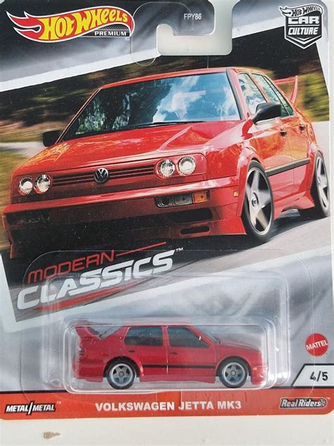 Hot Wheels Car Culture Premium Volkswagen Jetta MK3 Aukro