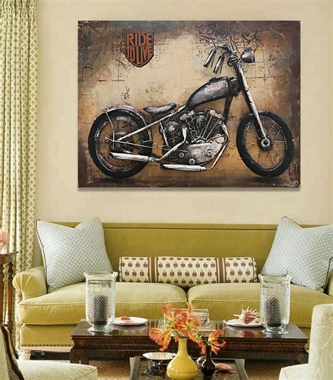 Harley Davidson Living Room Decor Ideas Shelly Lighting