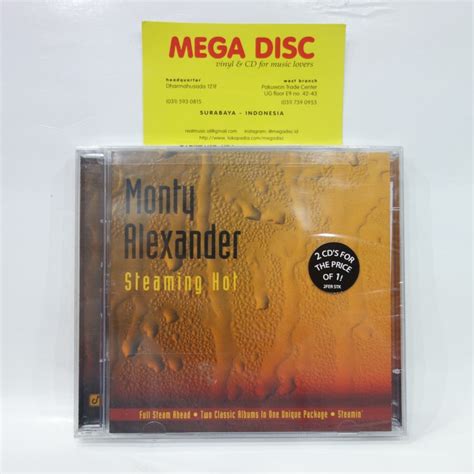 แผน Cd อลบมเพลง Monty Alexander Steaming Hot Shopee Thailand