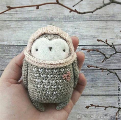 Совенок. Описание вязания в интернет-магазине на Ярмарке Мастеров ...
