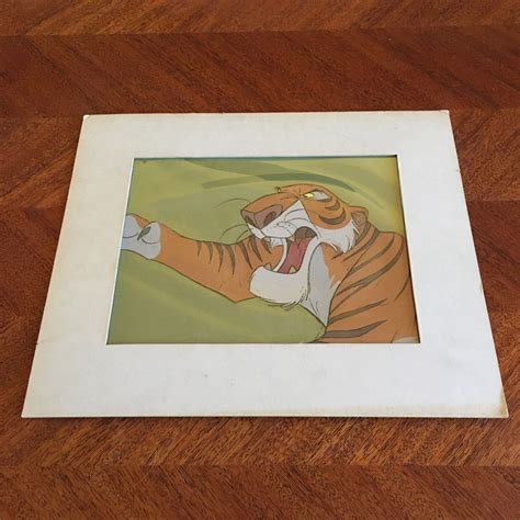 Disney The Jungle Book Shere Khan Production Animation Cel Action