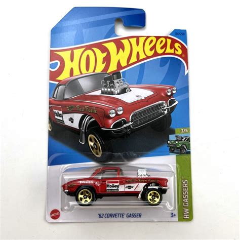 Машинка Hot Wheels Bargain price CORVETTE GASSER купить на OZON по низкой цене