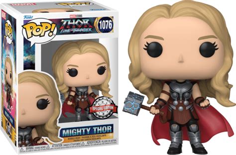 Bems Marvel Pop N° 1076 Thor Love And Thunder Mighty Thor Se