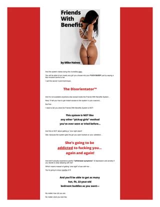 Get Sex With No Strings Attached The Lazy Mans Way Pdf