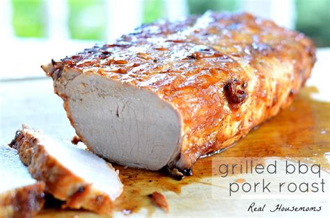 Grilled Bbq Pork Roast Real Housemoms