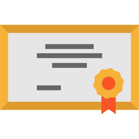 Certificate Icon Png