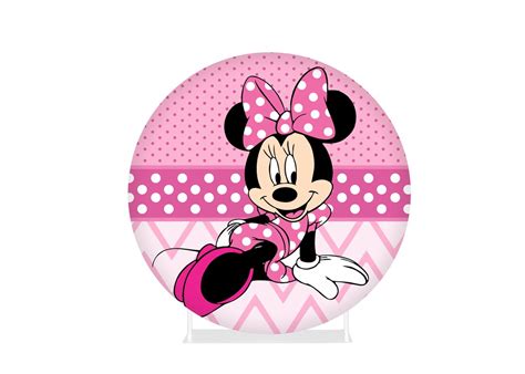 fabric backdrop minnie mouse etsy