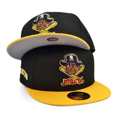 pittsburgh pirates alternate logo exclusive  era fifty fitted hat