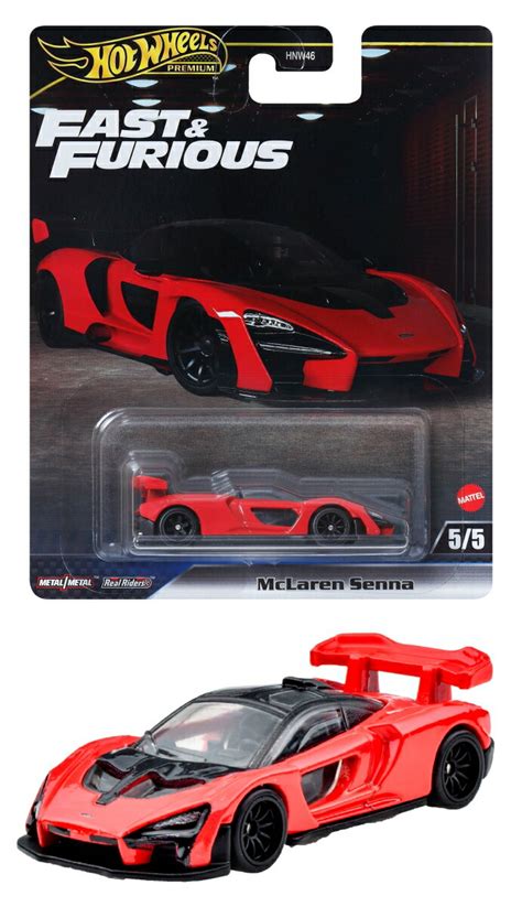 楽天ブックス ホットウィール Hot Wheels ワイルドスピード マクラーレン セナ 乗り物おもちゃ ミニカー 3歳から レッド JBL92 玩具 0194735263400