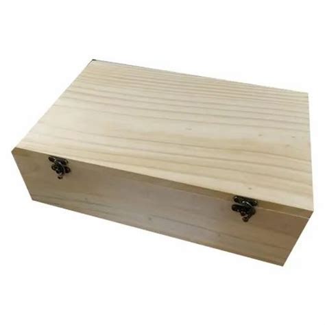 Pinewood Natural Exclusive Wooden Gift Box For Gifting Size X X