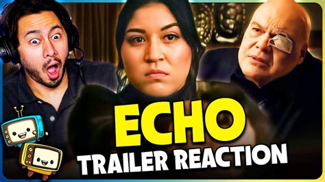 Echo Official Trailer Reaction W Jaby Marvel Studios Alaqua Cox