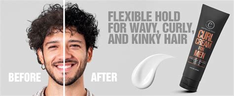Controlled Chaos Curl Cream For Men Hair Styling Cream For Wavy And Curly Hair
