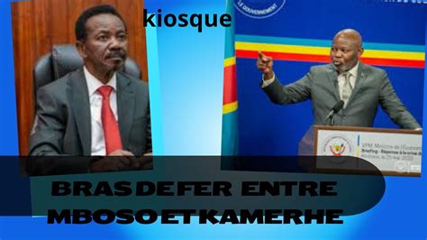 Kiosque Du Bras De Fer A L Assemblee National Entre Mboso