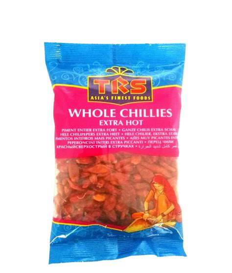 TRS Whole Chillies Extra Hot G Spice Town Online Grocery Store