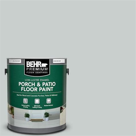 BEHR PREMIUM 1 Gal 720E 2 Light French Gray Low Lustre Enamel