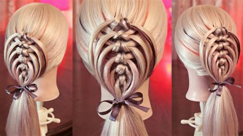 Хвост "Мишень" | Авторские причёски | Лена Роговая | Hairstyles by REM ...