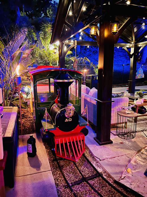 Does This Count Our Backyard Train Here In Los Angeles R