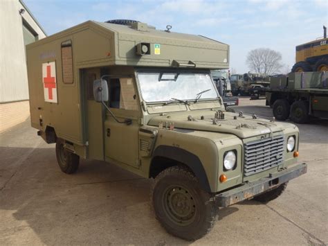 Land Rover Defender Wolf Rhd Ambulance L Jackson Co Military