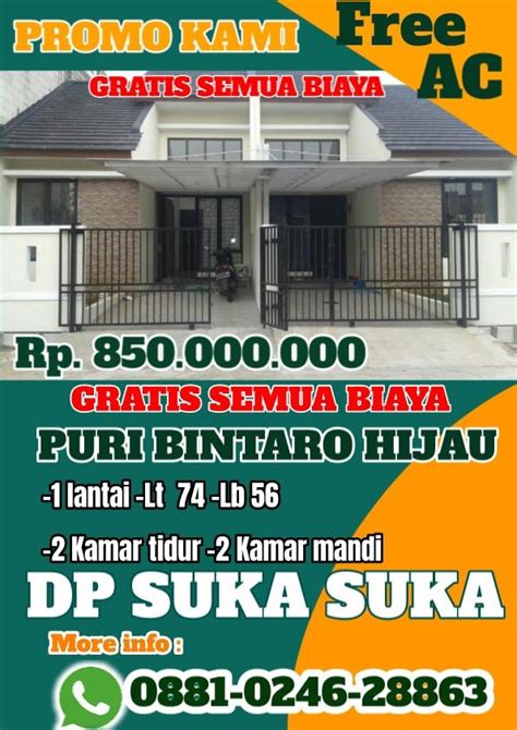 Perumahan Puri Bintaro Hijau Properti Dijual Di Carousell