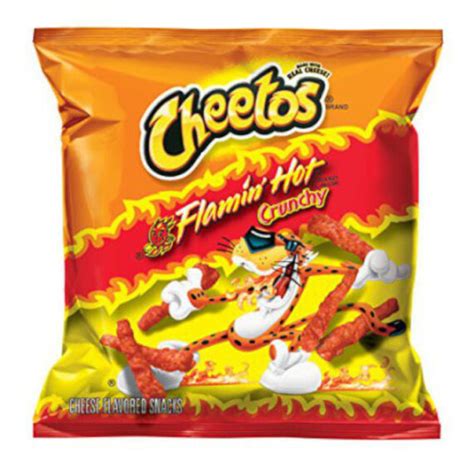 Cheetos Flamin Hot Crunchy Cheese Flavored Puffs The Chipsy Brothers