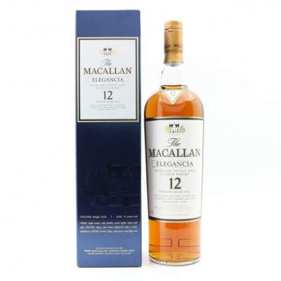 Macallan 12 Year Old Elegancia 1L | The 149th Auction | Scotch Whisky ...