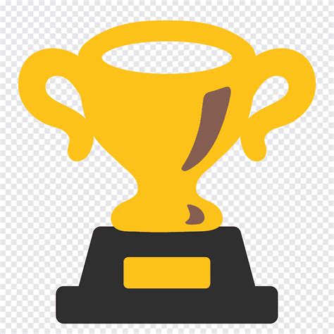 Emojipedia Trophy Emoticon First Prize Medal Prize Png PNGEgg