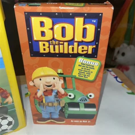 BOB THE BUILDER The Big Game VHS Bob The Builder Bonus Video Tested