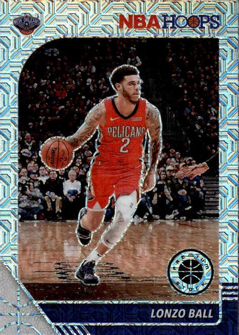 Hoops Premium Stock Lonzo Ball Mint Prizms Mojo New Orleans