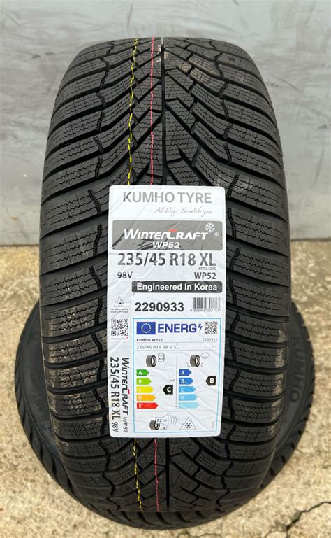 235/45 R18 Kumho Wintercraft WP52/ Монтаж, доставка, livrare/ Много ...
