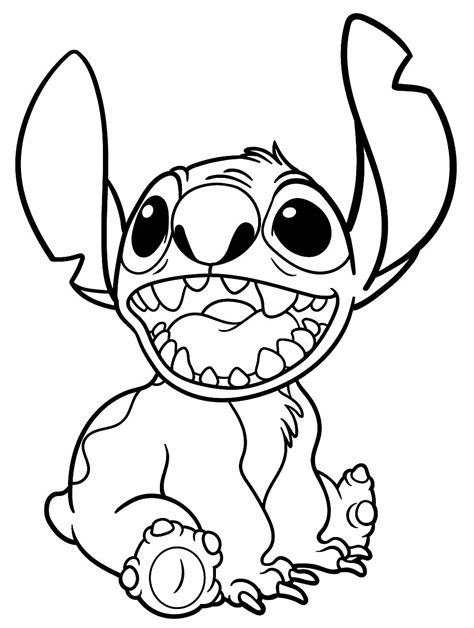 Desenhos Do Stitch Para Colorir Bora Colorir