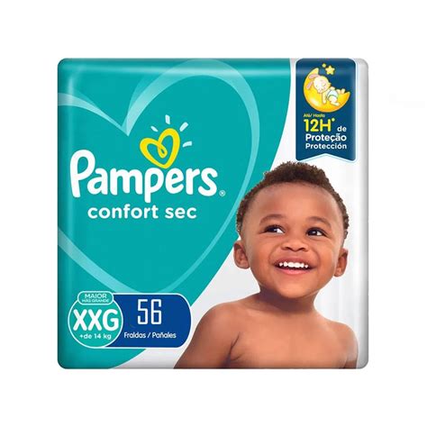 Pampers Confort Sec Fralda Xxg Unidades Submarino