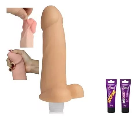 Pinto Macio Cyber Skin Vibrador Cm P Nis Cyberskin Cor Nude