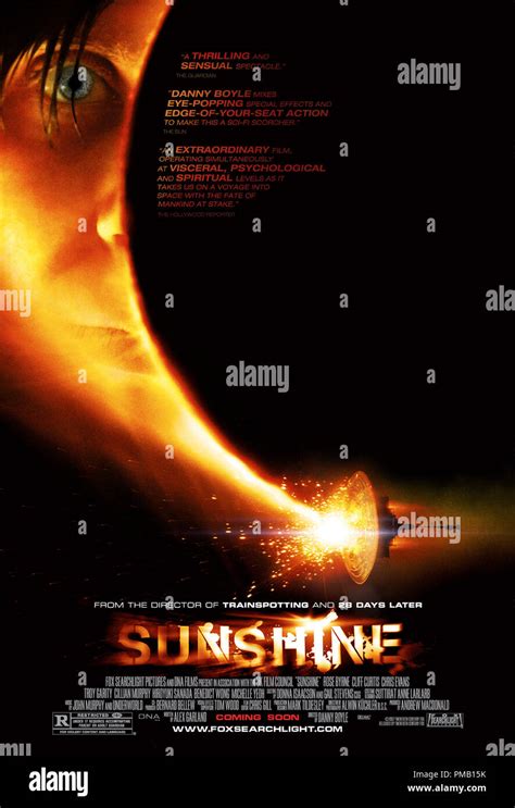 Poster "Sunshine" (2007) Fox Searchlight Pictures Stock Photo - Alamy