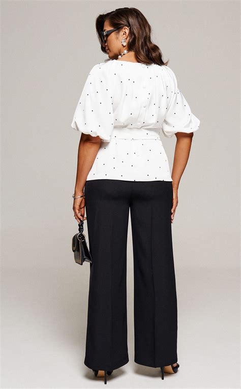 Комплект Beautiful & Free арт. 6276 - горох+чёрный