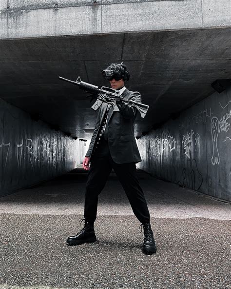 I Made A Gun Fiend Cosplay For Our Chainsawman Group At Facts Ig