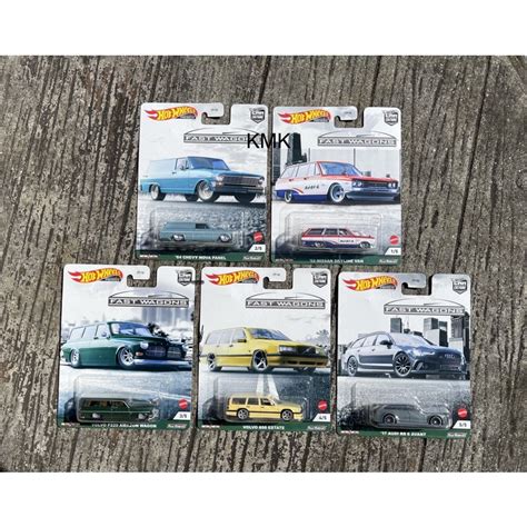 HOT WHEELS SET OF CAR CULTURE FAST WAGONS NISSAN SKYLINE VAN Shopee Malaysia
