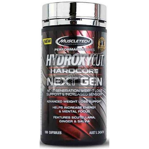 HydroxyCut HardCore Next Gen 100 Capsules Pharmaholic