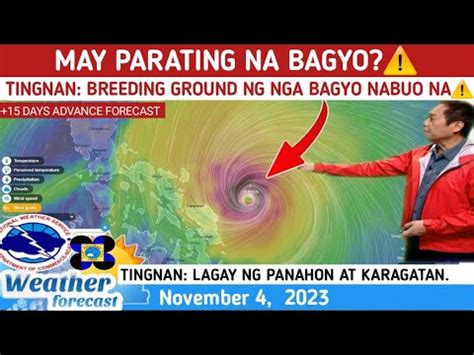 May Parating Na Bagyo New Lpa Nabuo Na Tingnan Ditoweather Update