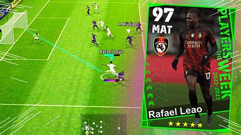 Rafael Le O Mat De Infiltra O Potw Gameplay No Efootball Mobile